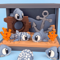 Flexi Sharks & Deep Sea Playset