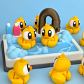 Flexi Duckie in Bathtub Playset