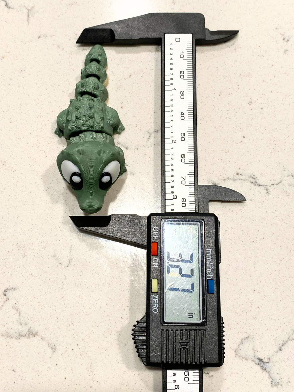 Flexi Crocodile & Swamp Playset | 3D Printed Jungle Animal Toy & Miniature Playset