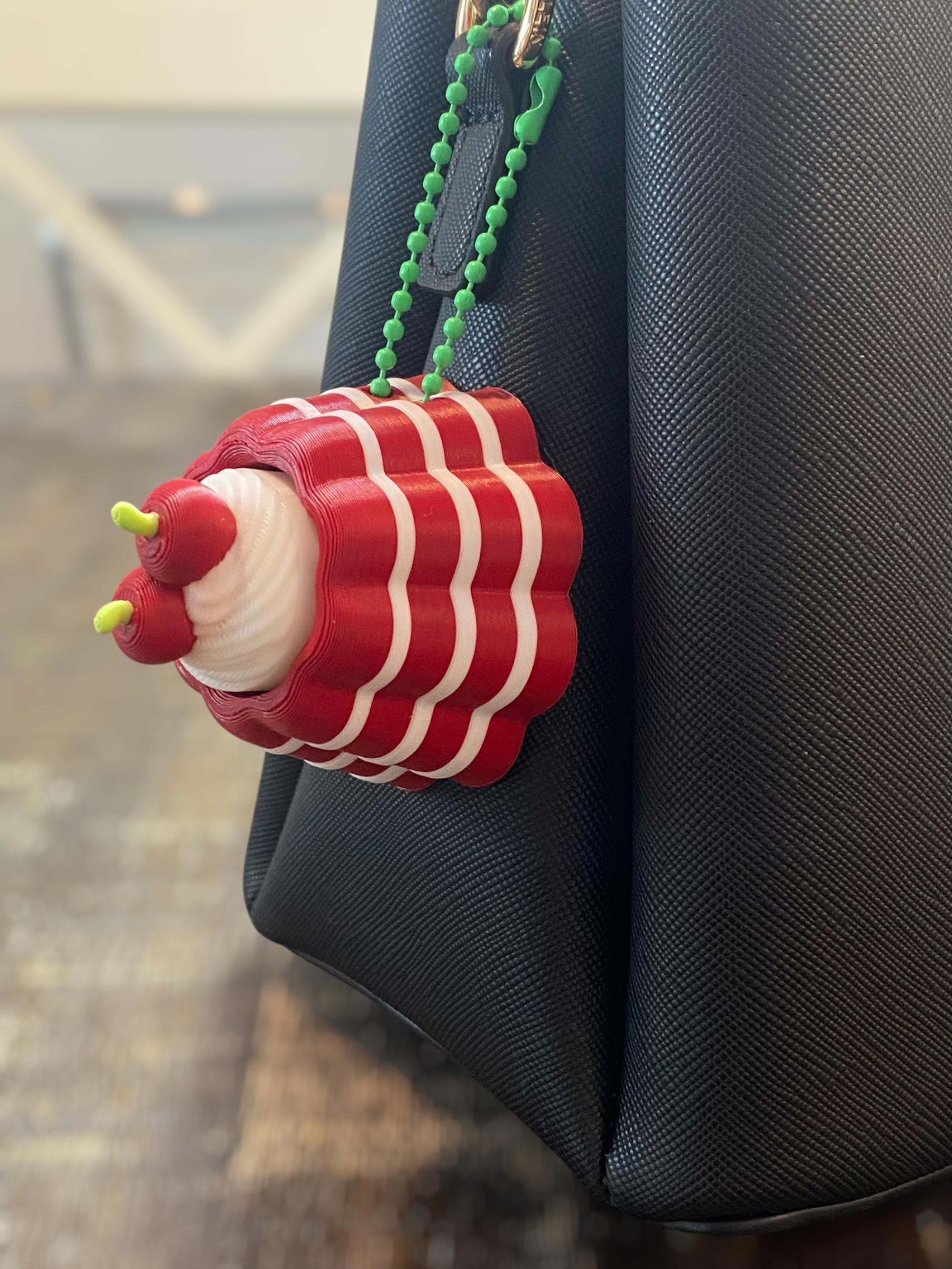 Joyful Jell-O Anxiety Fidget Clicker Keychain | 3D Printed Sensory Toy