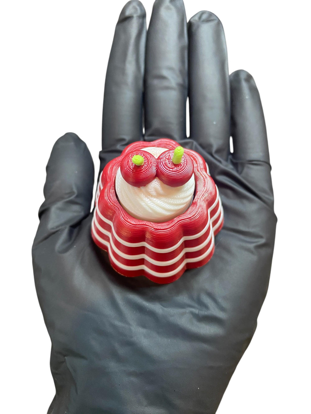 Joyful Jell-O Anxiety Fidget Clicker Keychain | 3D Printed Sensory Toy