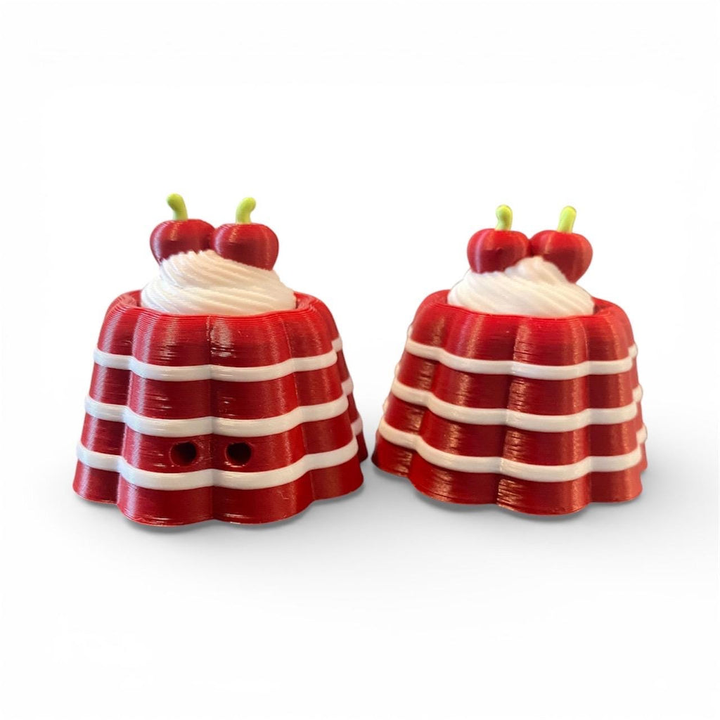 Joyful Jell-O Anxiety Fidget Clicker Keychain | 3D Printed Sensory Toy