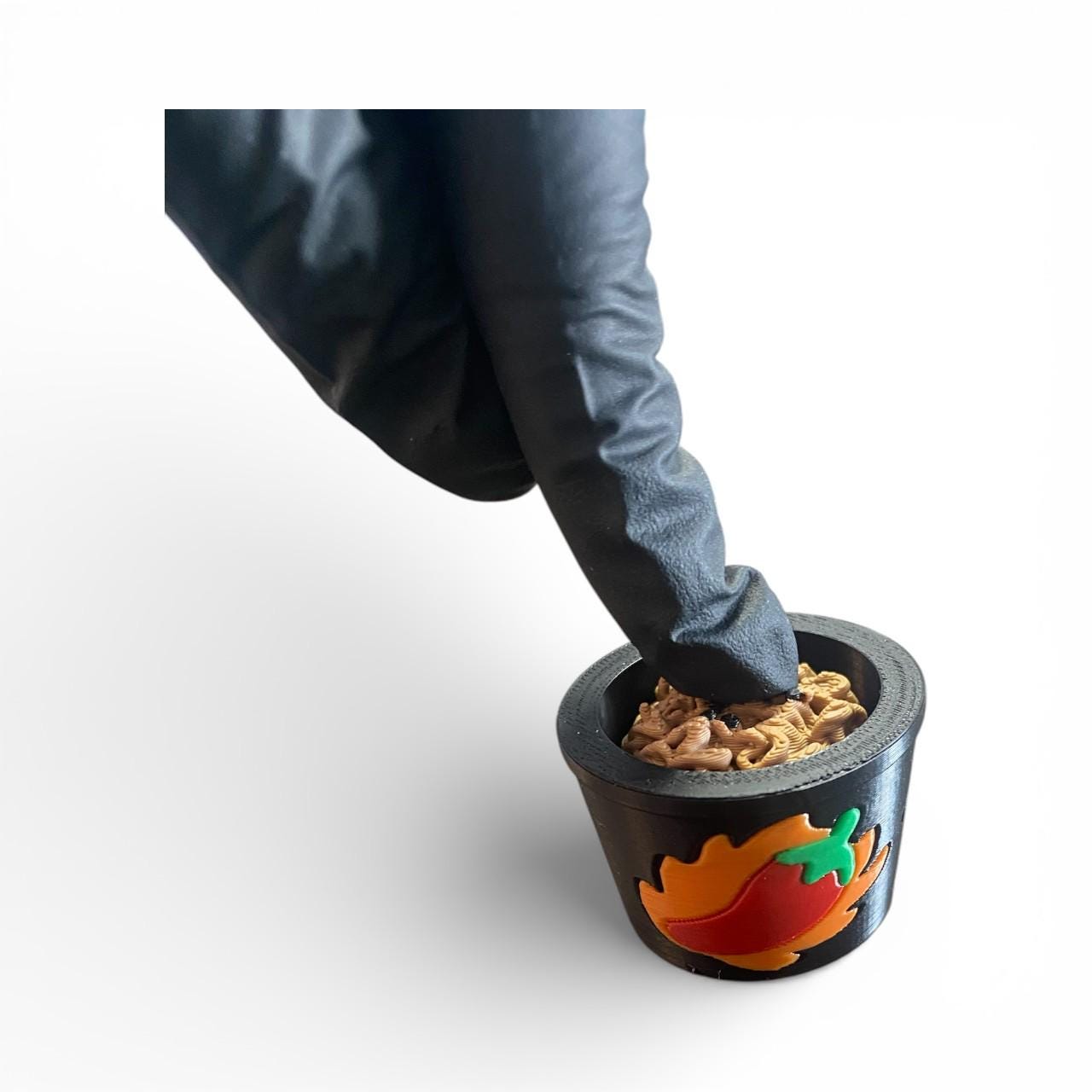 Fan Favorite Spicy Noodles Cup Stress Relief Fidget Clicker | 3D Printed Sensory Desk Toy