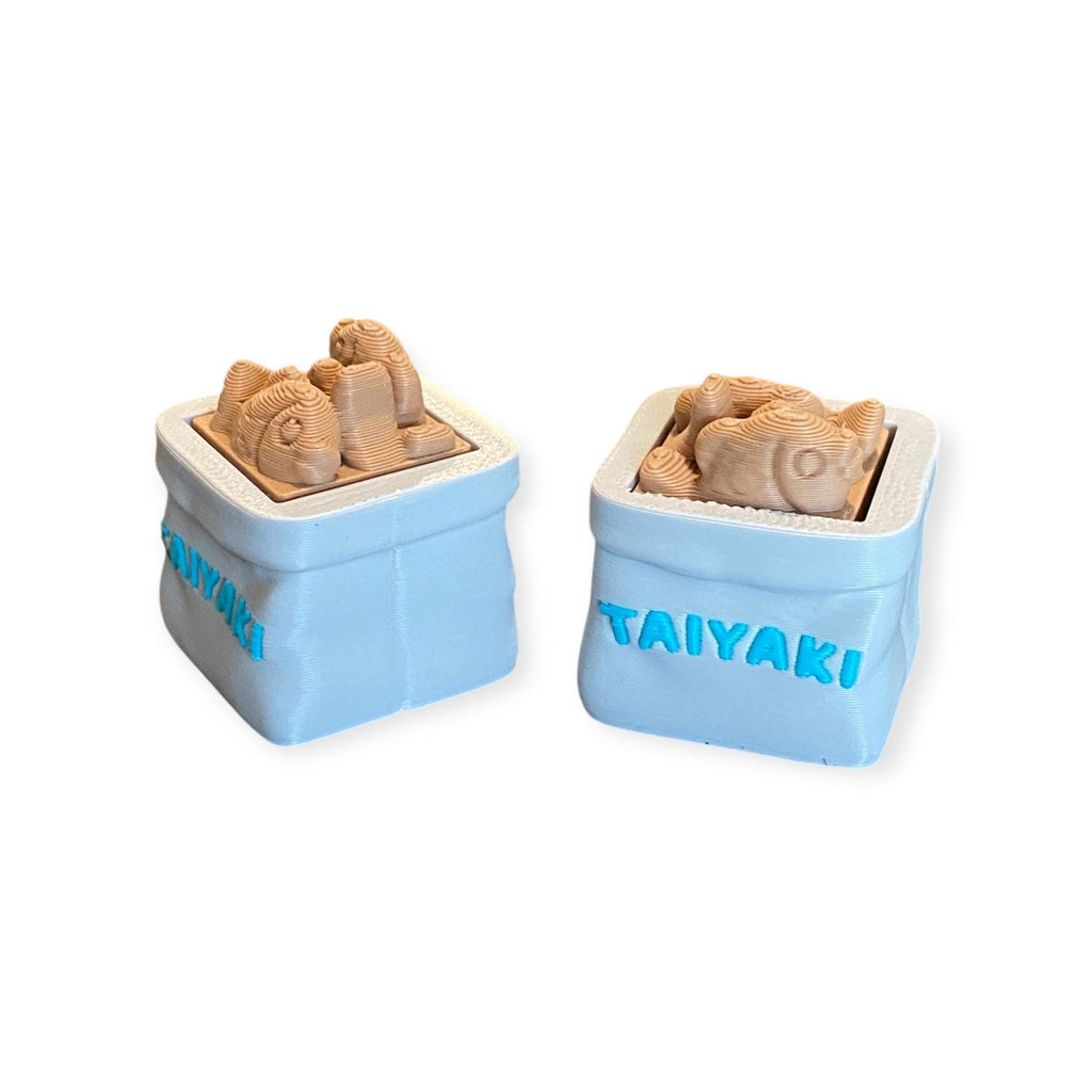 Charming Taiyaki Stress Relief Fidget Clicker | 3D Printed Sensory Toy