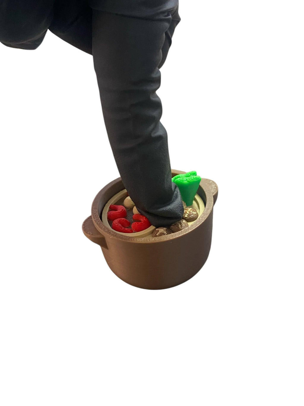Tactile Hot Pot anxiety Fidget Clicker Keychain | 3D Printed Sensory Toy