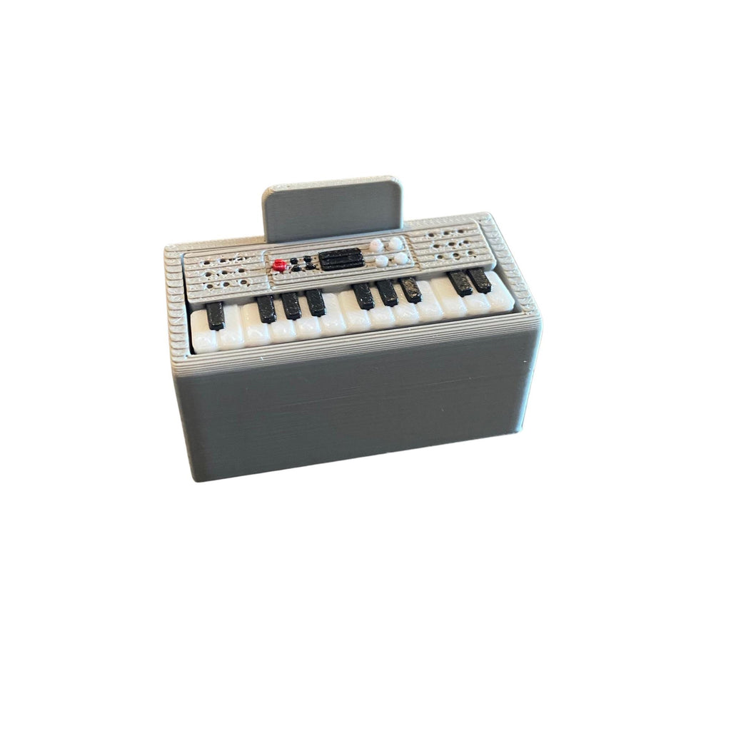 Tactile Piano anxiety Fidget Clicker Keychain | 3D Printed Sensory Toy