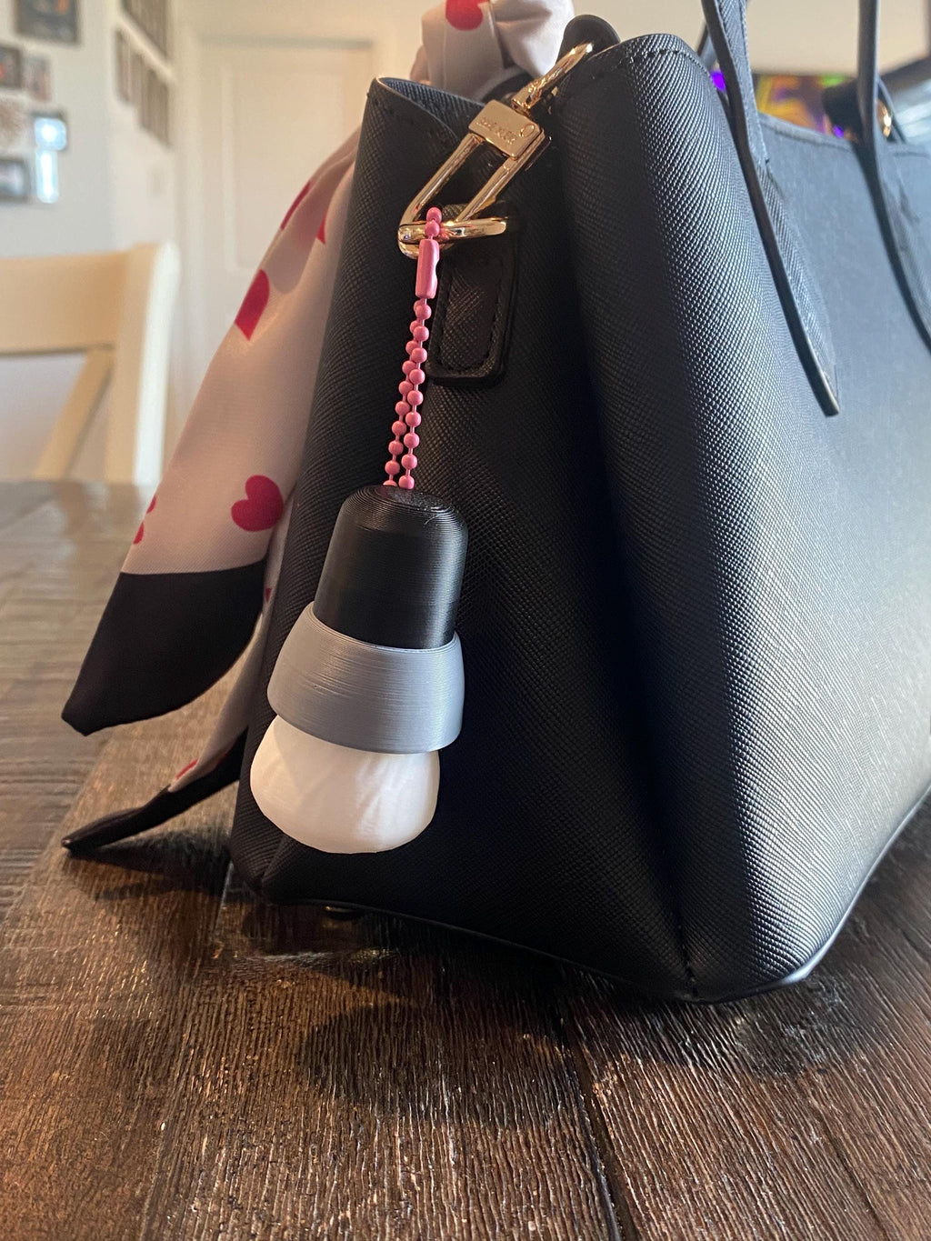 Best-Selling Makeup Brush anxiety Fidget Clicker Keychain | 3D Printed Sensory Toy