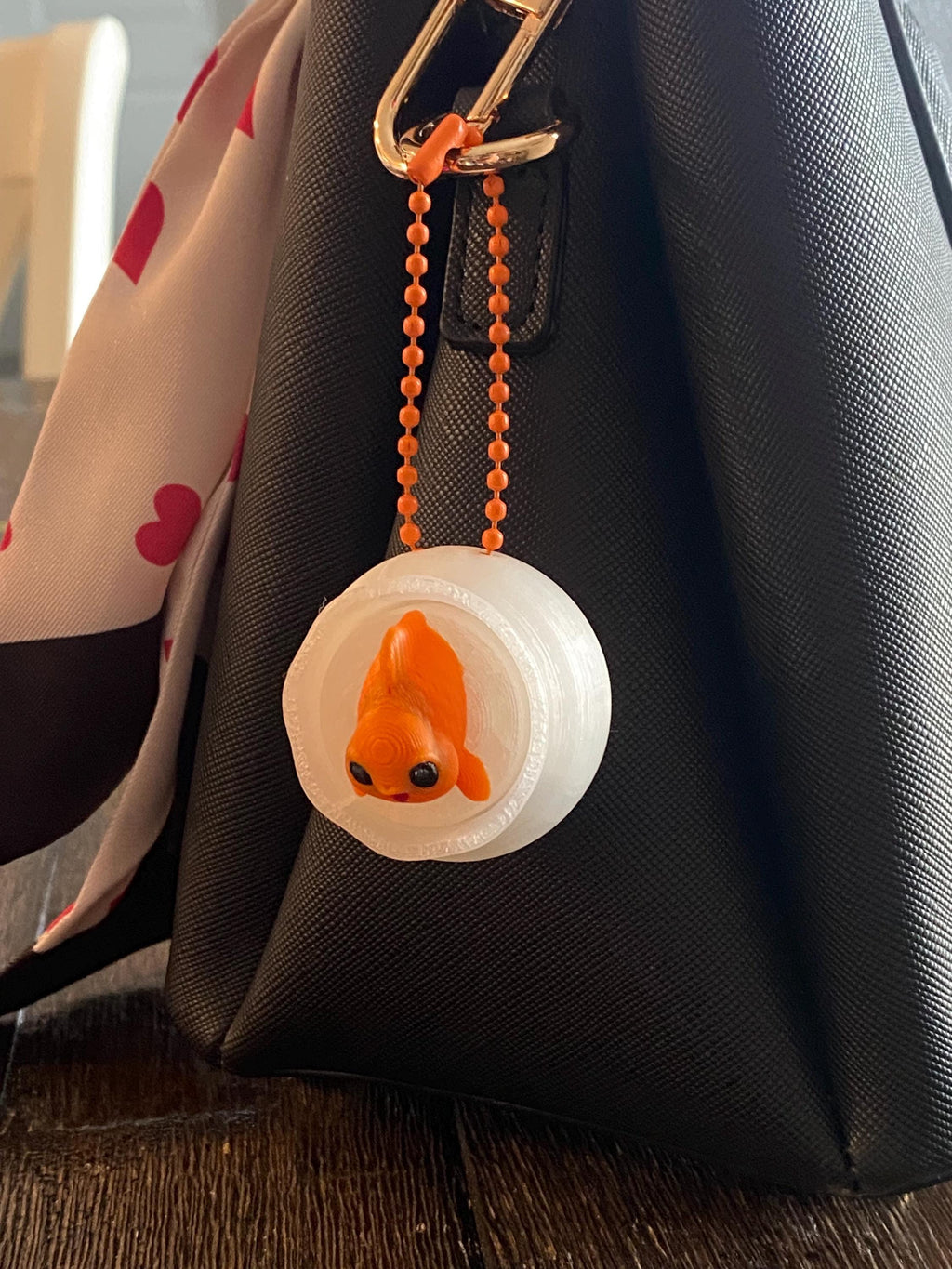 Kawaii Fish in Bowl Fidget Clicker | 3D Printed Stress Relief Toy
