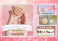 Delicious Twisty Pie Fidget Clicker Keychain | Kawaii Food Sensory Toy, 3D Printed Stress Relief