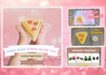Pizza Slice Fidget Clicker Keychain | 3D Printed Sensory Toy