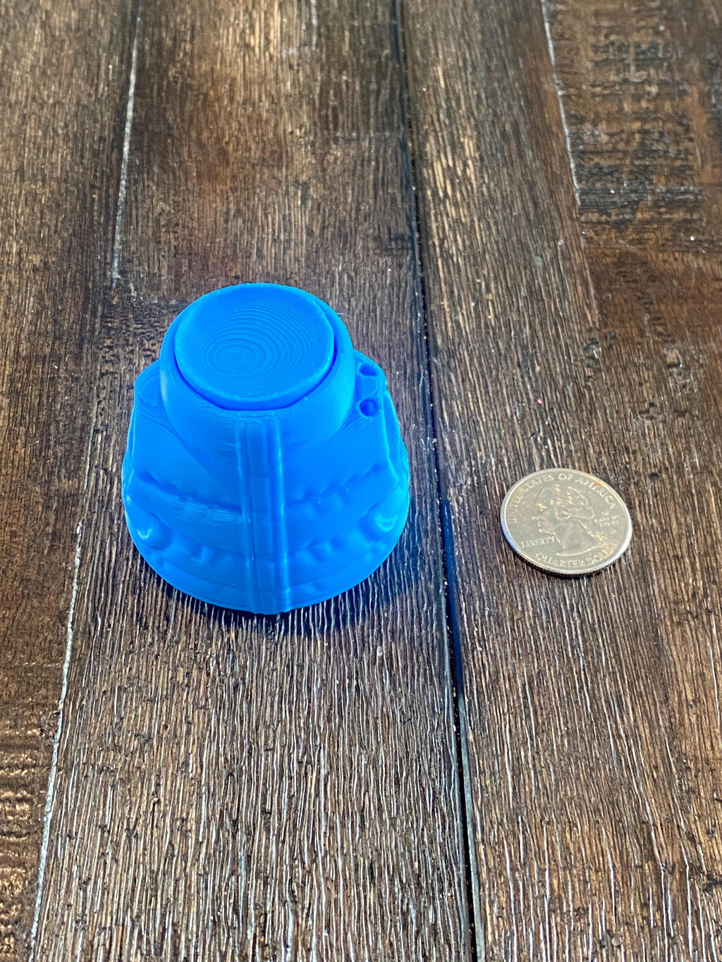 Puffy Coat Anxiety Clicker | Custom Color Personalized Fidget Keychain |