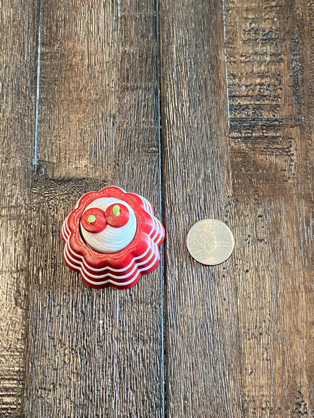 Joyful Jell-O Anxiety Fidget Clicker Keychain | 3D Printed Sensory Toy