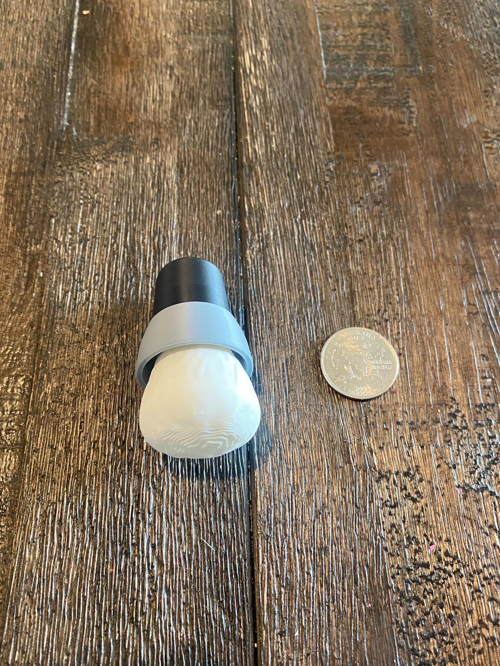Best-Selling Makeup Brush anxiety Fidget Clicker Keychain | 3D Printed Sensory Toy