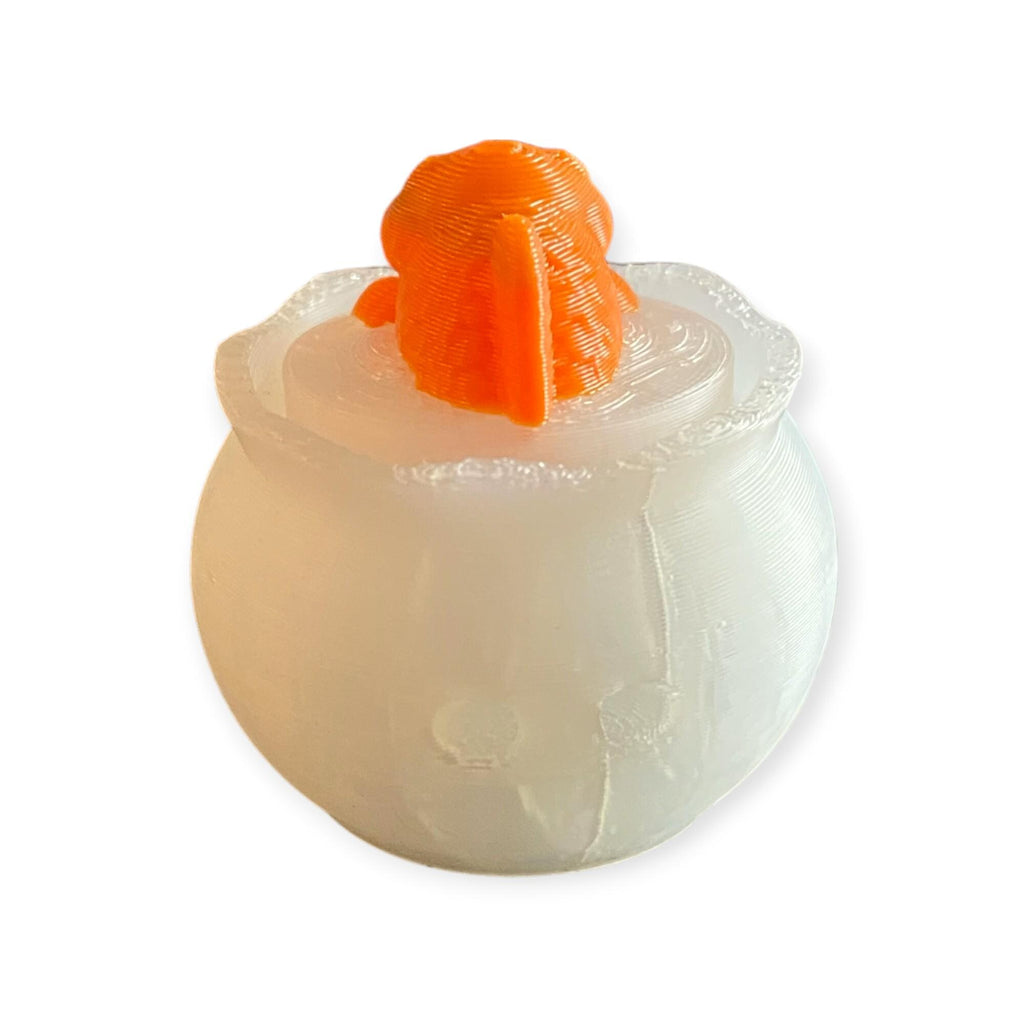 Kawaii Fish in Bowl Fidget Clicker | 3D Printed Stress Relief Toy