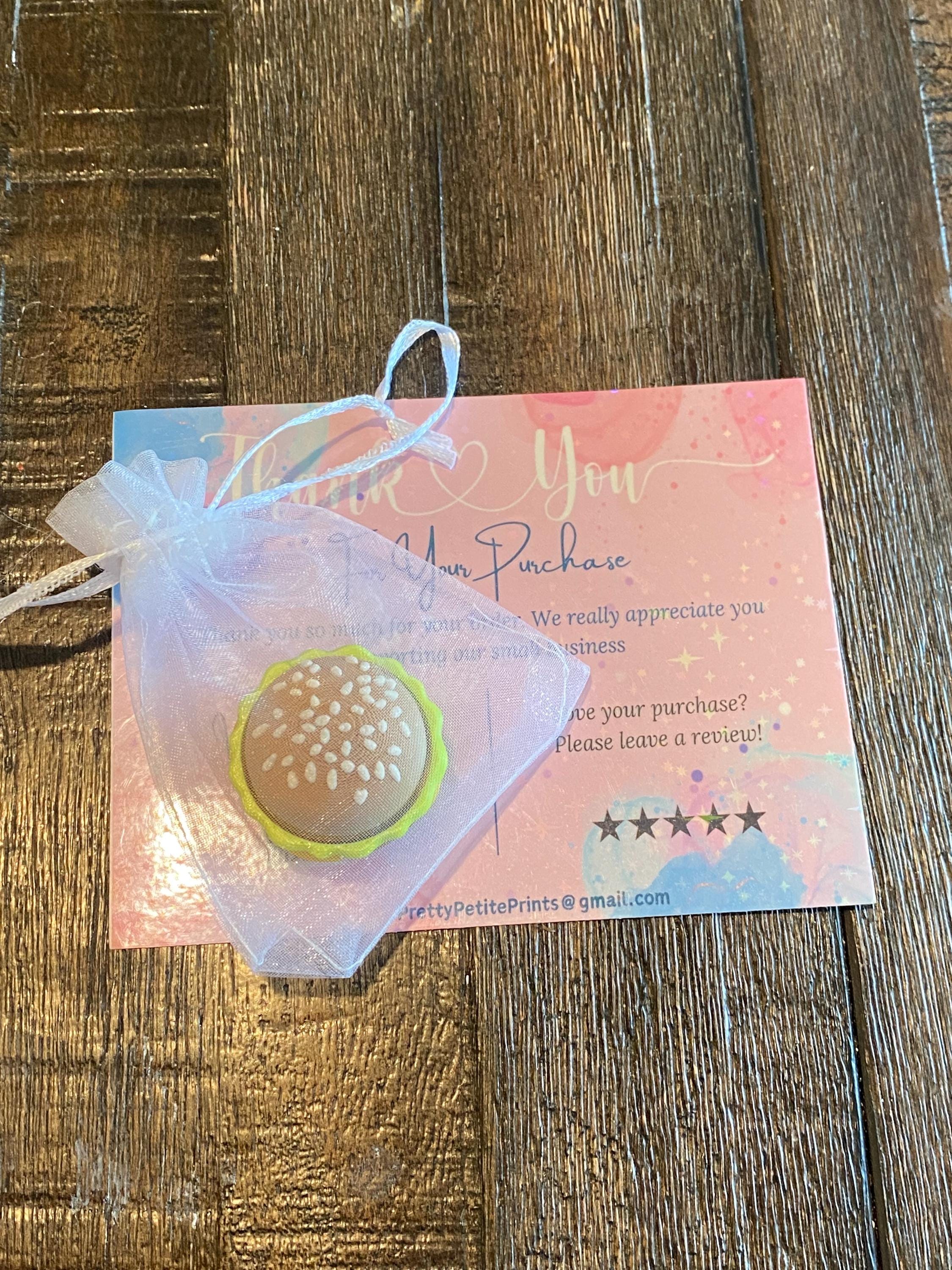 Twisty Cheeseburger Fidget Clicker Keychain  Burger Sensory Toy | Anxiety Stress Relief | 3D Printed