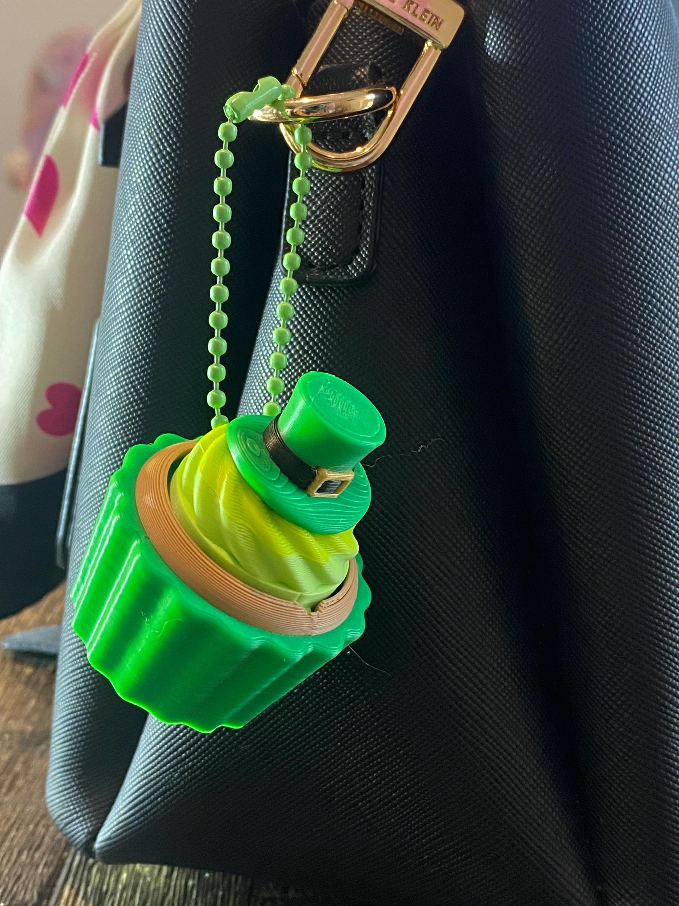 St. Patty Cupcake Fidget Clicker | 3D Printed Sensory Toy