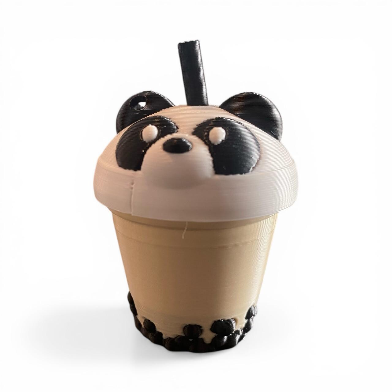 Twisty Bear Boba Fidget Keychain | 3D Printed Sensory Toy, Stress Relief Clicker