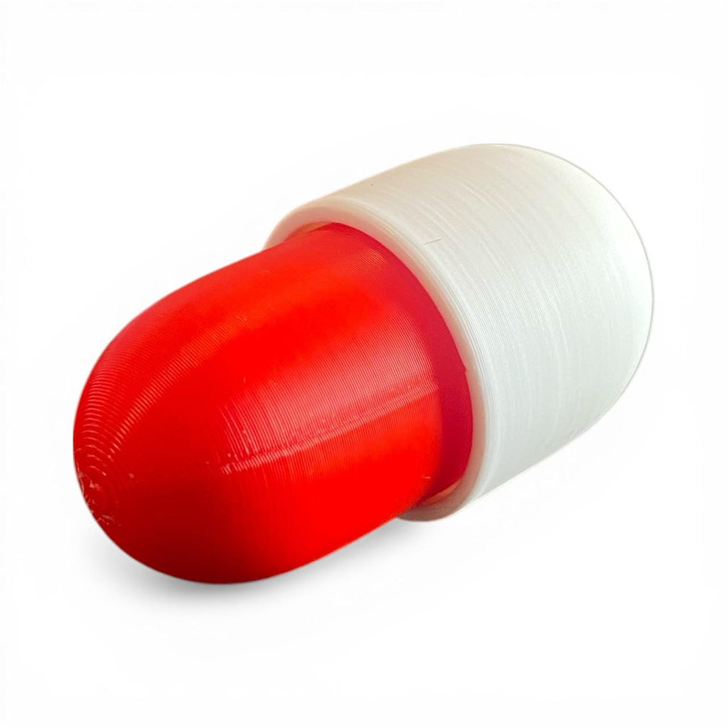 Nurse Fidget Clicker Keychain | 3D Printed Sensory Toy, Stress Relief Tool