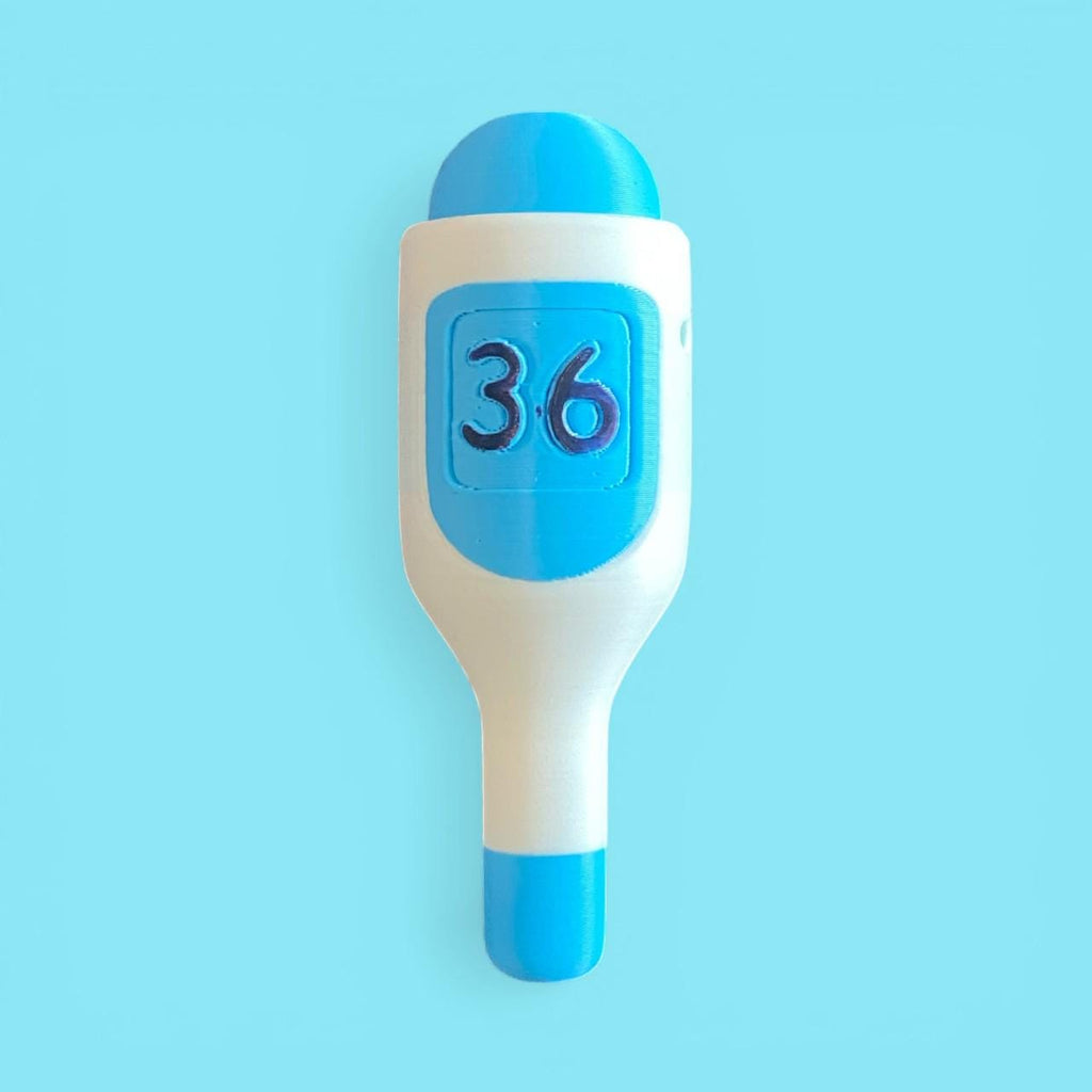 Nurse Fidget Clicker Keychain | 3D Printed Sensory Toy, Stress Relief Tool