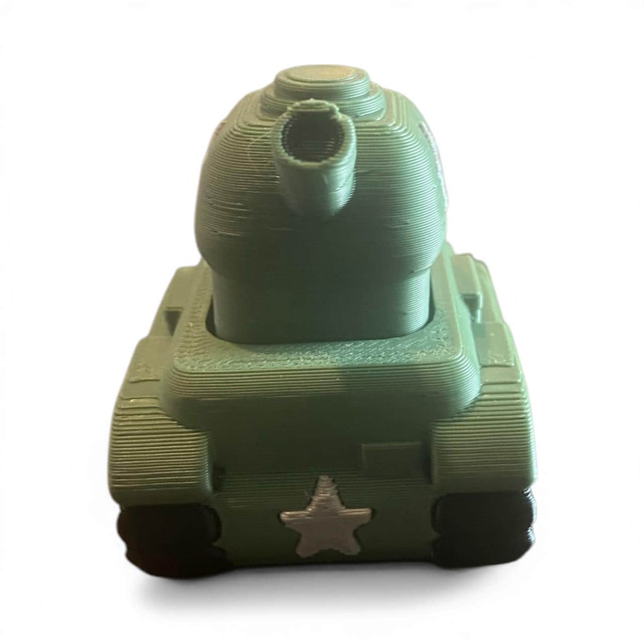 Mini Tank anxiety Fidget Clicker Keychain | 3D Printed Sensory Toy