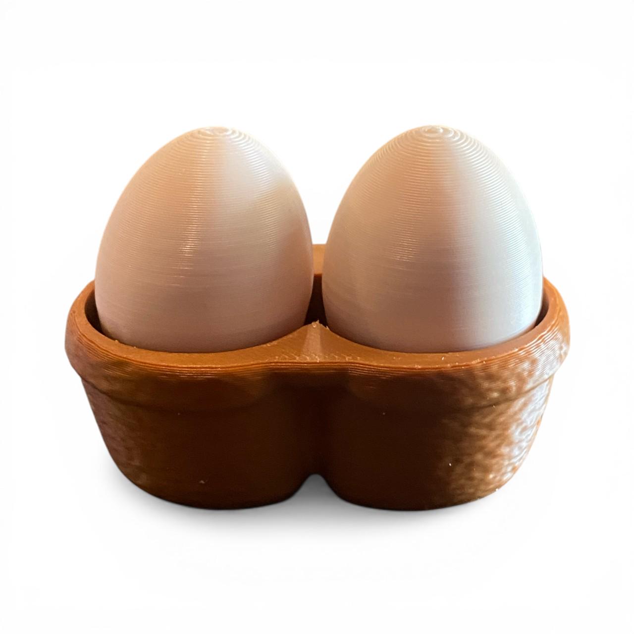 Cozy Chill Eggs Fidget Clicker Keychain | 3D Printed Sensory Toy | Anxiety Relief Gift