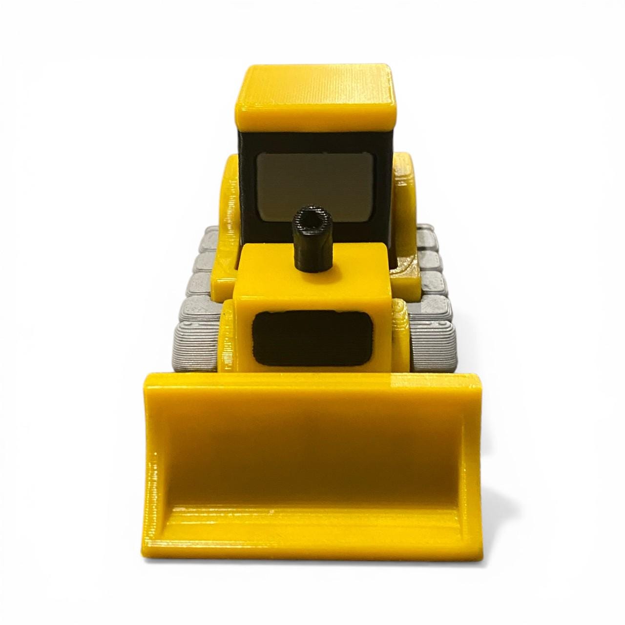 3D Printed Construction Vehicle Fidget Keychain | Spinning Excavator, Wrecking Ball, Bulldozer Sensory Toy