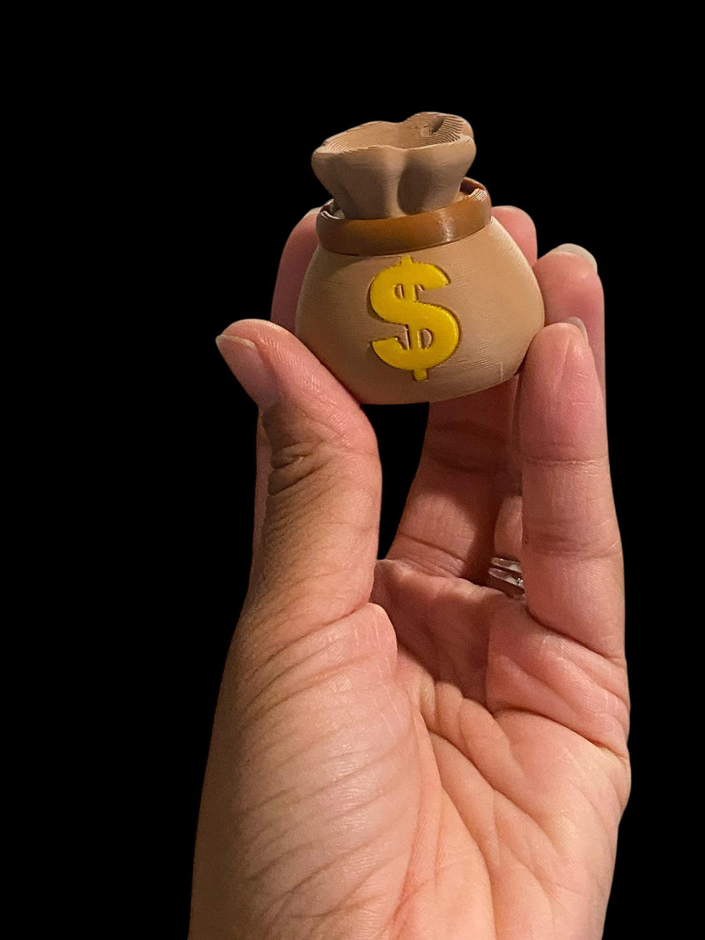 Money Fidget Clicker Keychain | Coin, Safe, Cash Bag, Stack (3D Printed)