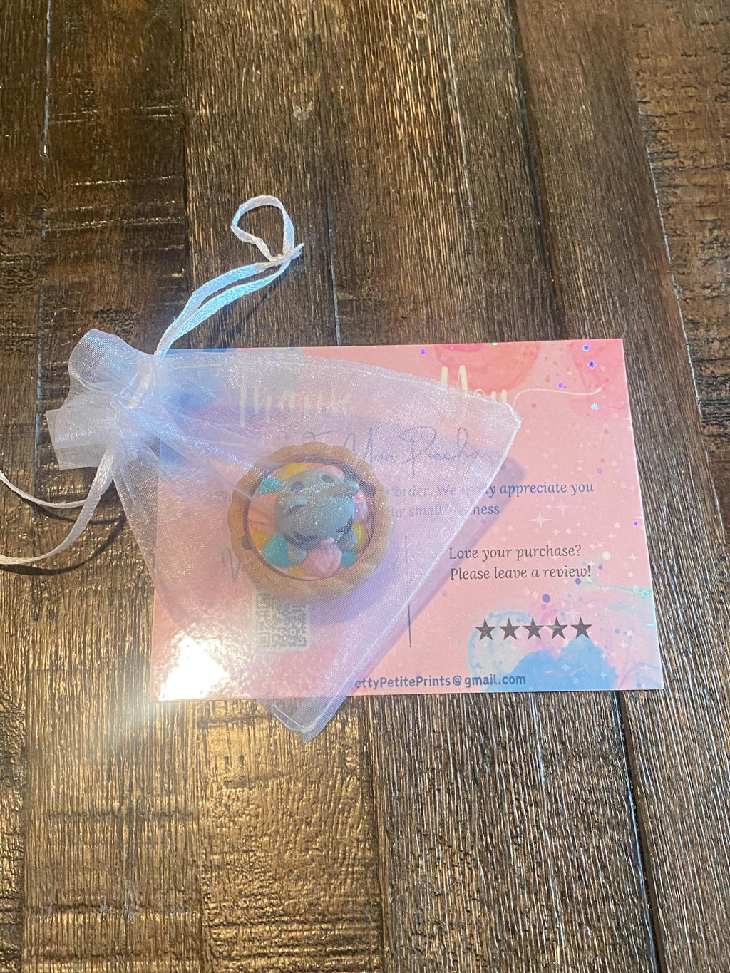 Adorable Cat in Yarn Basket Fidget Keychain | 3D Printed Sensory Toy, Stress Relief Clicker