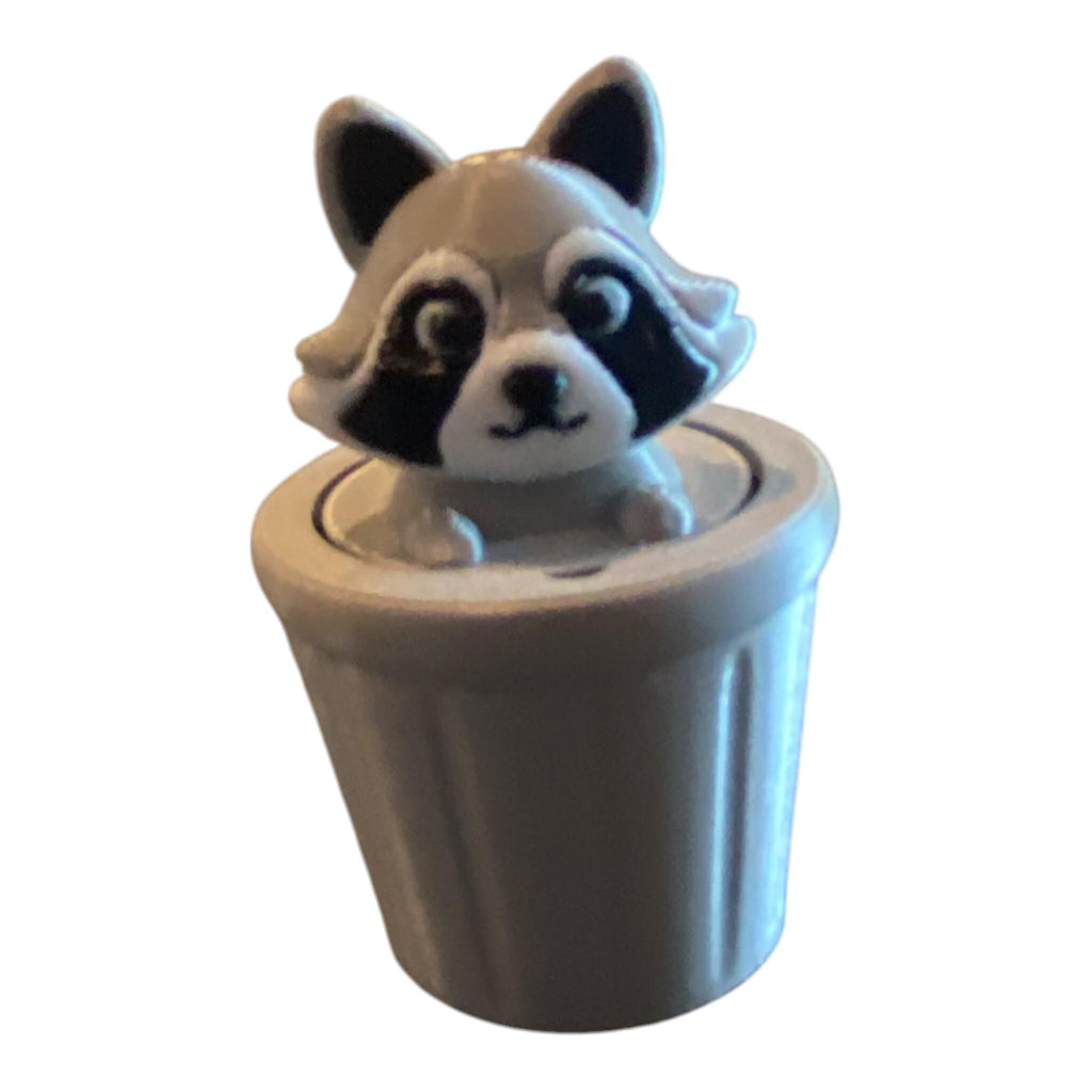 Racoon Fidget Clicker Keychain | Raccoon Sensory Toy, Stress Relief, 3D Printed