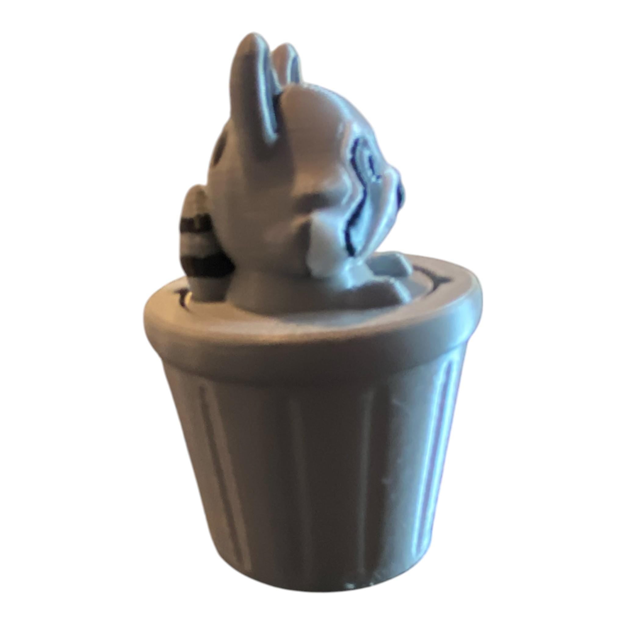 Racoon Fidget Clicker Keychain | Raccoon Sensory Toy, Stress Relief, 3D Printed