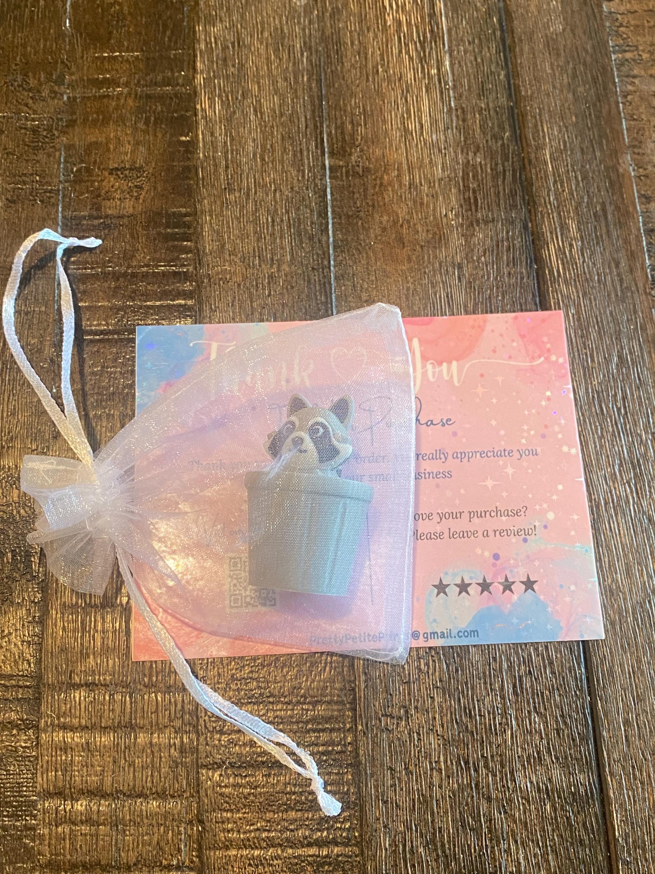 Racoon Fidget Clicker Keychain | Raccoon Sensory Toy, Stress Relief, 3D Printed