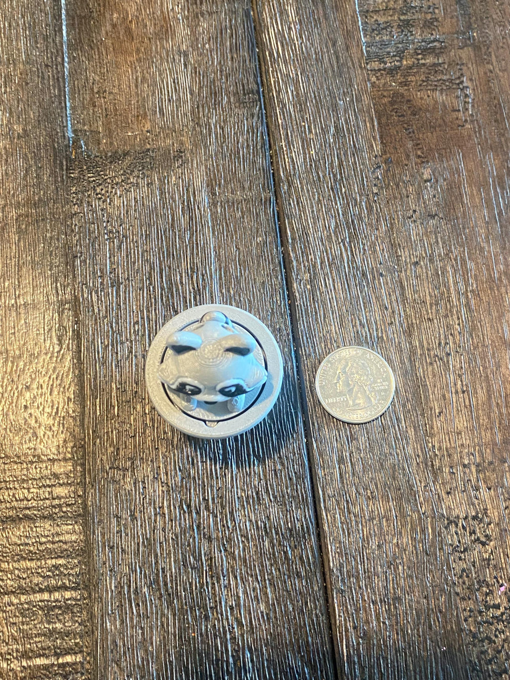 Racoon Fidget Clicker Keychain | Raccoon Sensory Toy, Stress Relief, 3D Printed