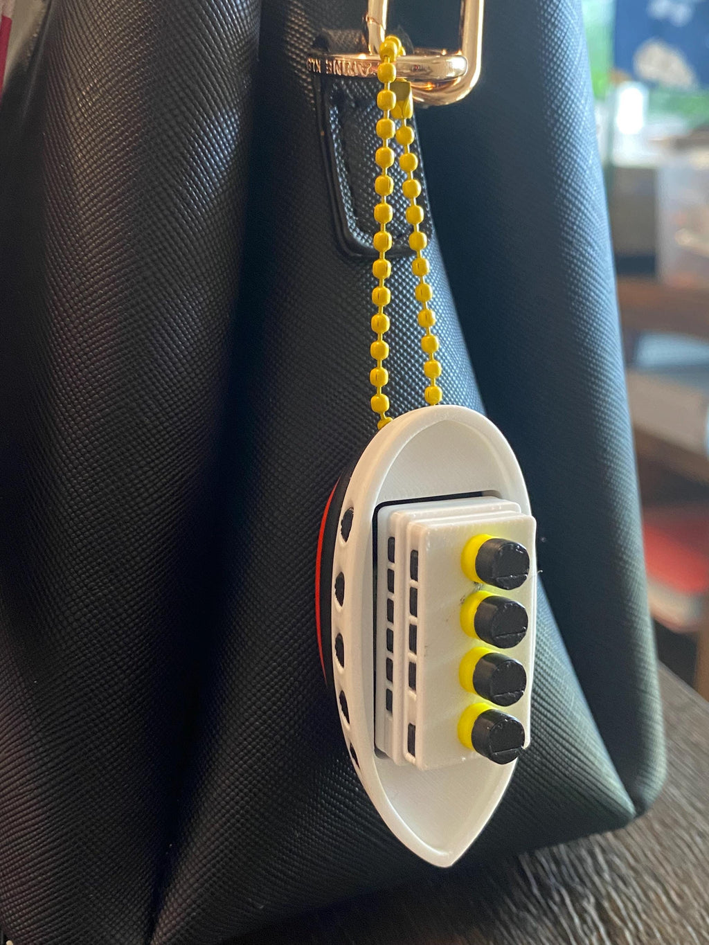 Summer Cruise Ship Fidget Clicker Keychain | 3D Printed Sensory Toy | Vacation Gift