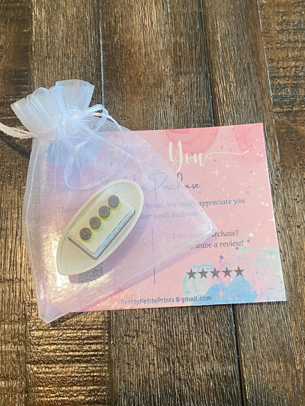 Summer Cruise Ship Fidget Clicker Keychain | 3D Printed Sensory Toy | Vacation Gift