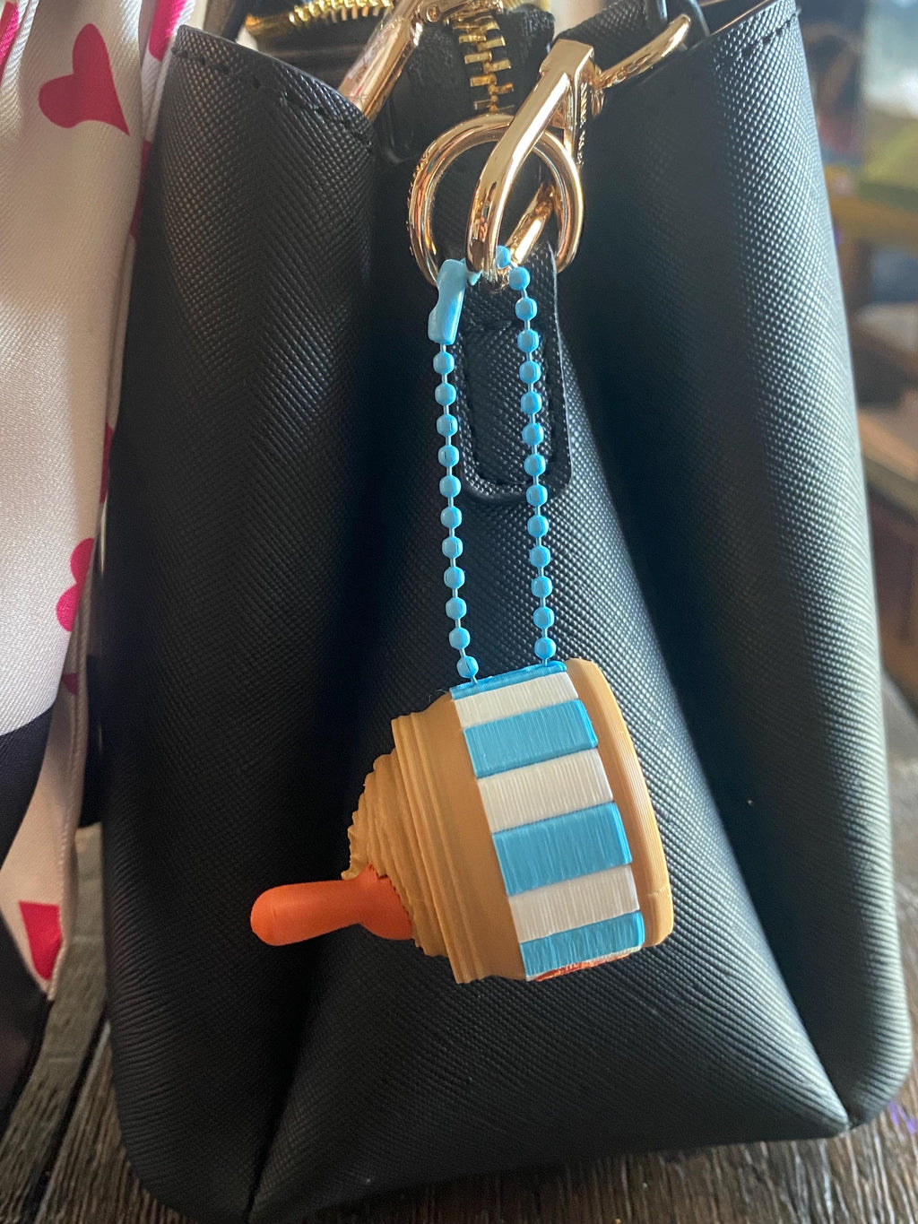 Peanut Butter Jar Fidget Clicker Keychain | Kawaii Sensory Toy | Foodie Gift
