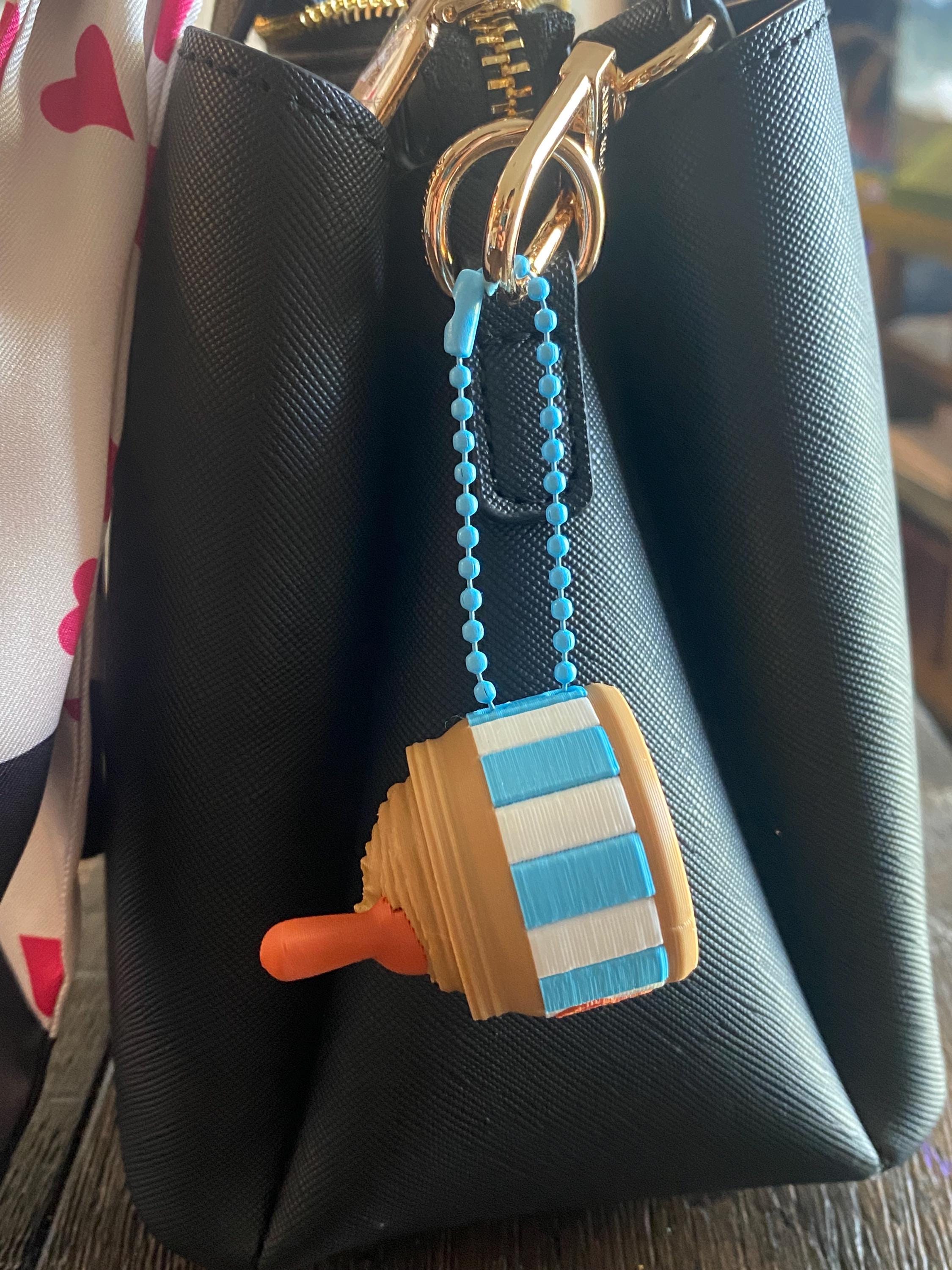 Peanut Butter Jar Fidget Clicker Keychain | Kawaii Sensory Toy | Foodie Gift