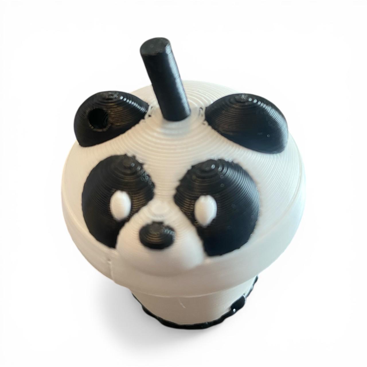 Twisty Bear Boba Fidget Keychain | 3D Printed Sensory Toy, Stress Relief Clicker