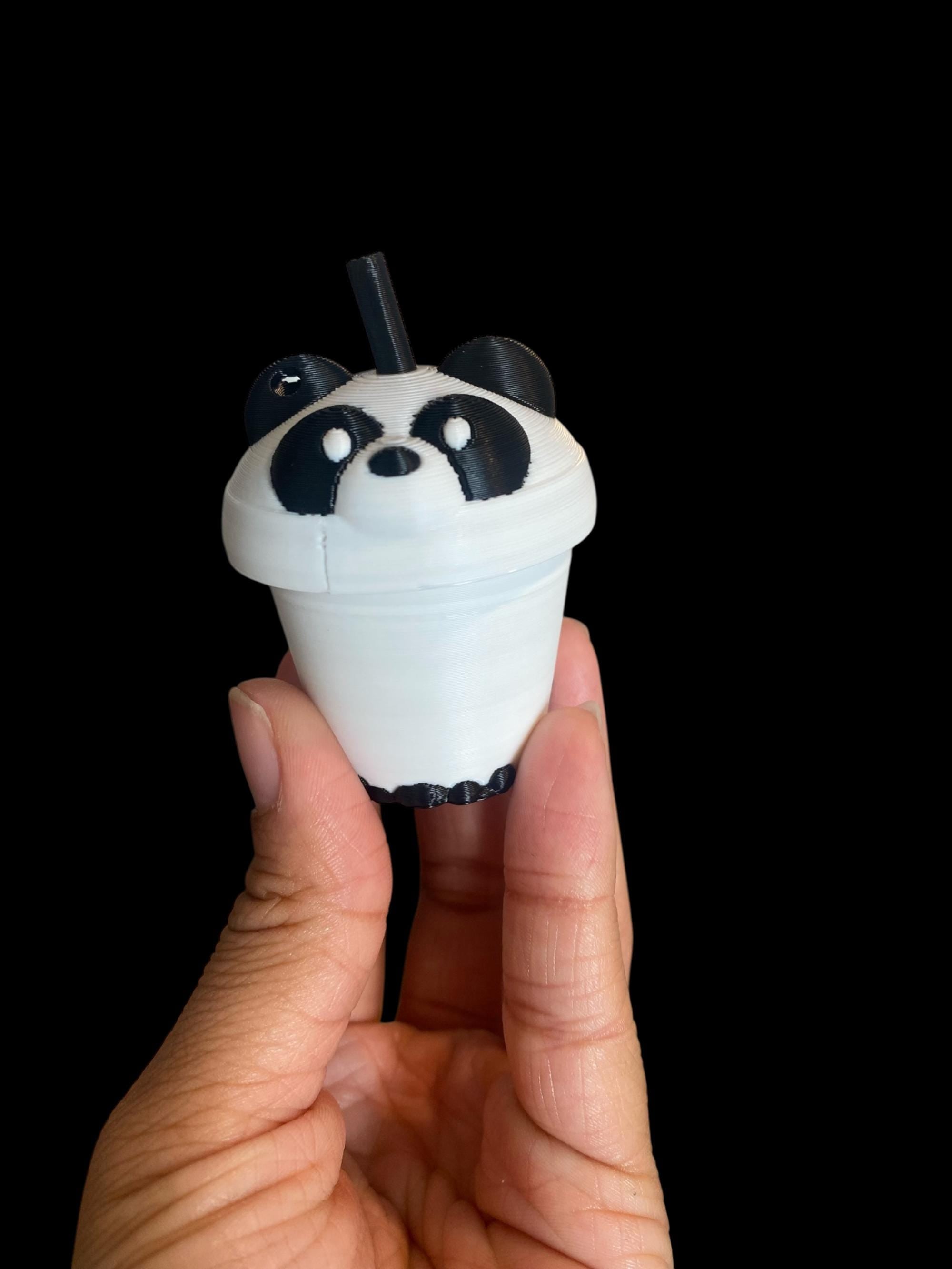 Twisty Bear Boba Fidget Keychain | 3D Printed Sensory Toy, Stress Relief Clicker