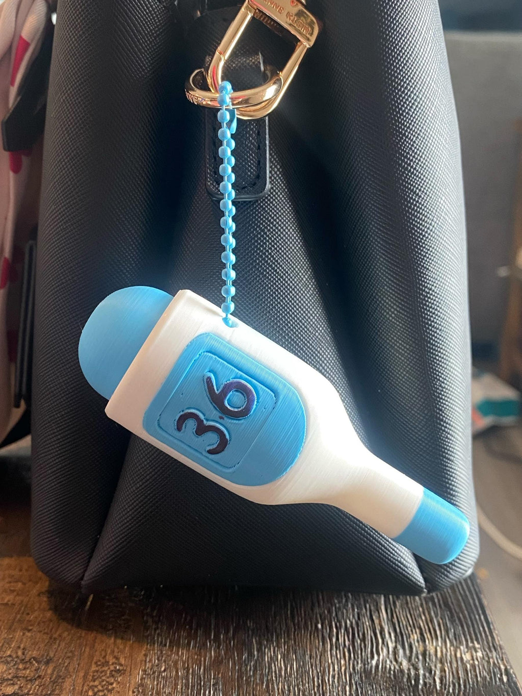 Nurse Fidget Clicker Keychain | 3D Printed Sensory Toy, Stress Relief Tool