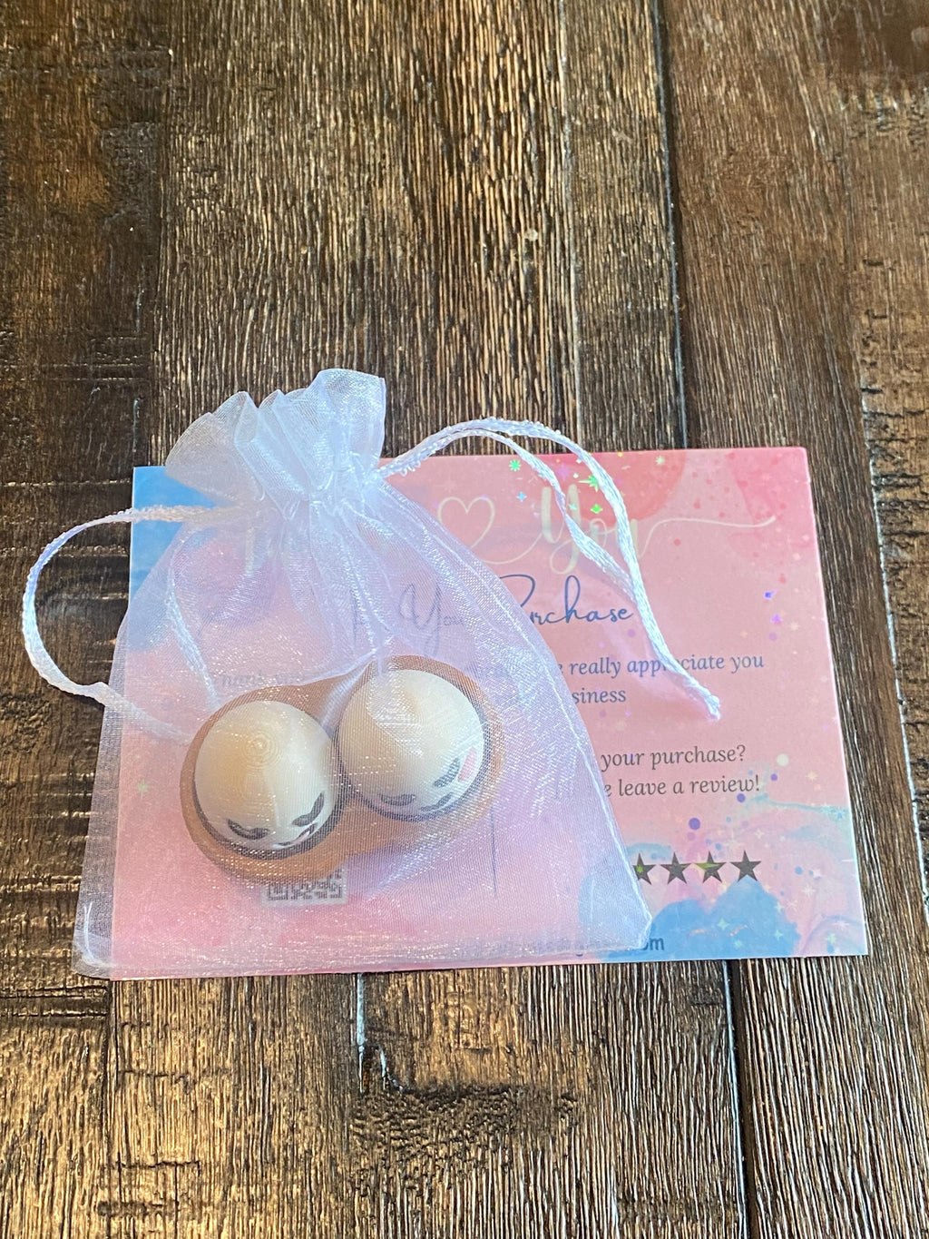 Cozy Chill Eggs Fidget Clicker Keychain | 3D Printed Sensory Toy | Anxiety Relief Gift