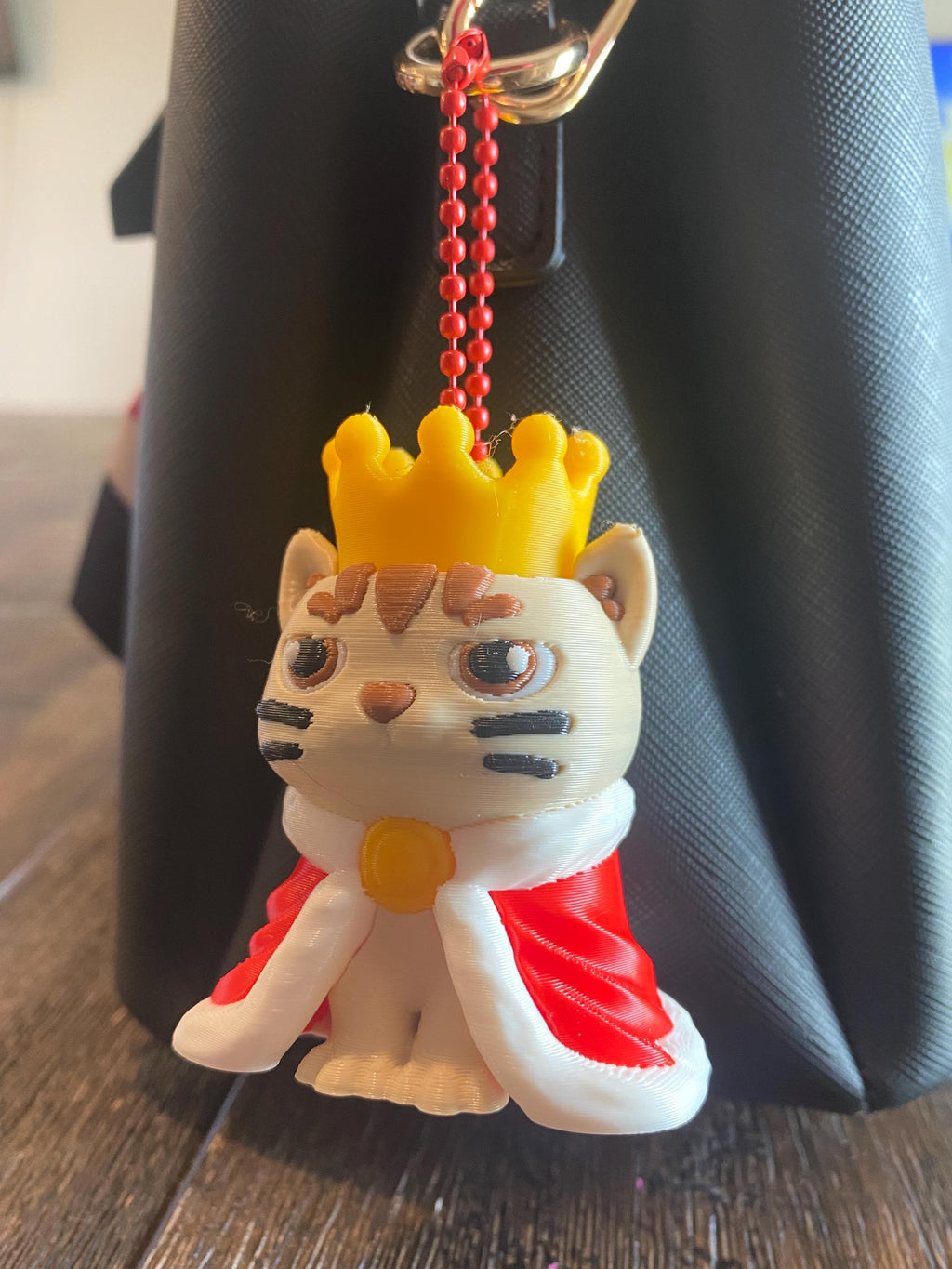 Cat King Anxiety Fidget Clicker | 3D Printed Stress Relief Toy