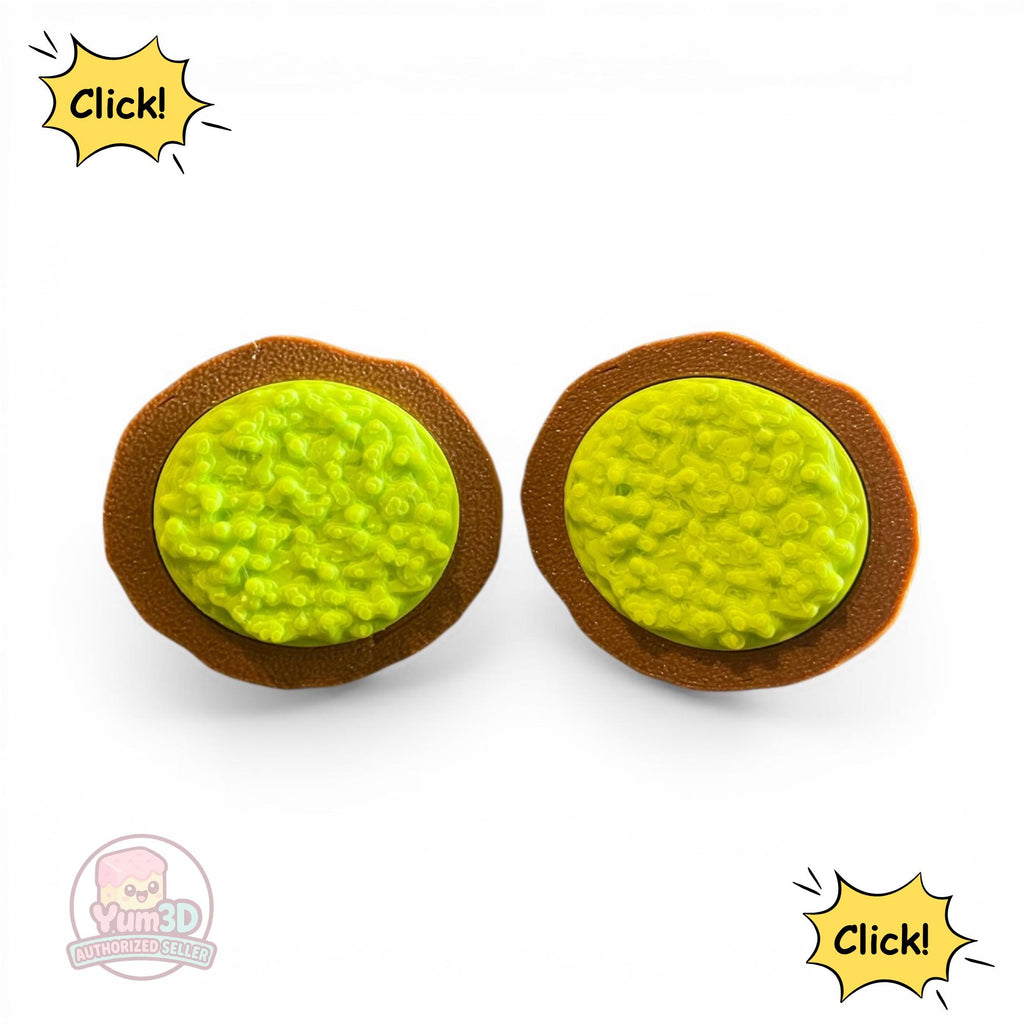 Sweet Dubai Chocolate Fidget Clicker Keychain | Kawaii Dessert Sensory Toy | Anxiety Relief Gift