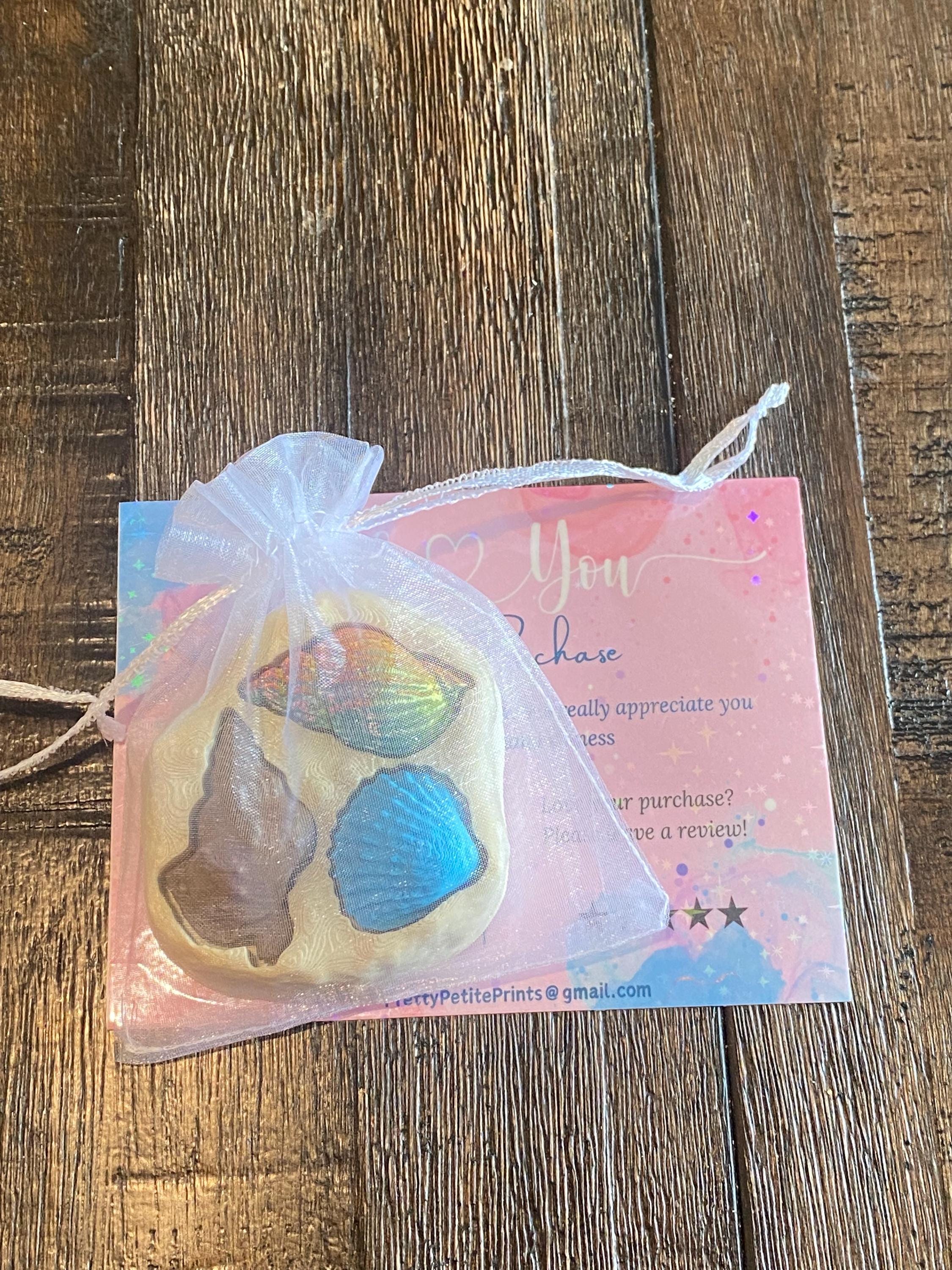 Summer Sea Shells Anxiety Fidget Multi-Clicker Keychain | 3D Printed Sensory Toy
