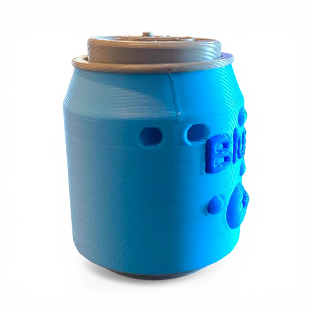 Tiny Soda Can Fidget Clicker Keychain | 3D Printed Sensory Toy | Custom Drink Gift