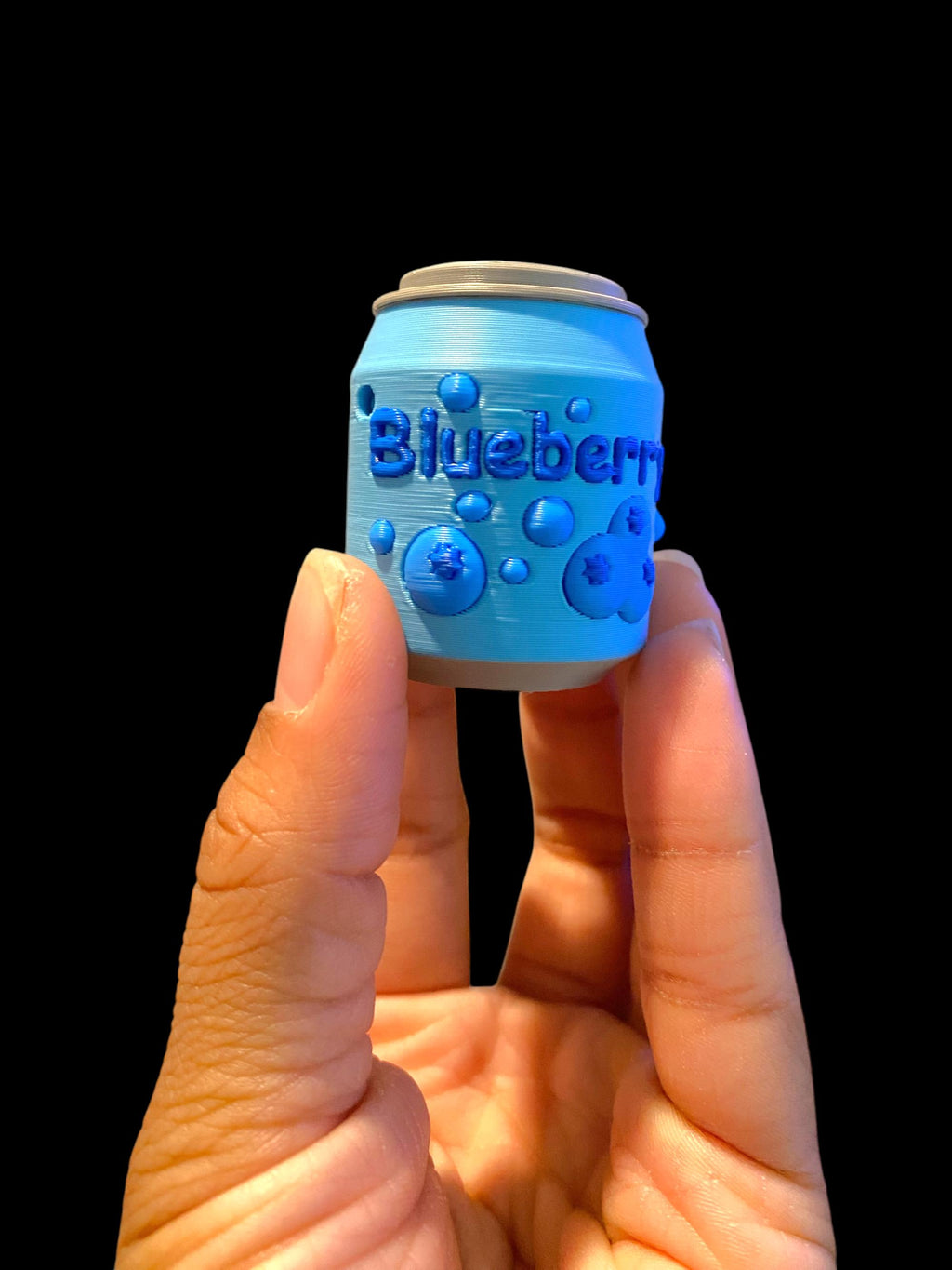 Tiny Soda Can Fidget Clicker Keychain | 3D Printed Sensory Toy | Custom Drink Gift