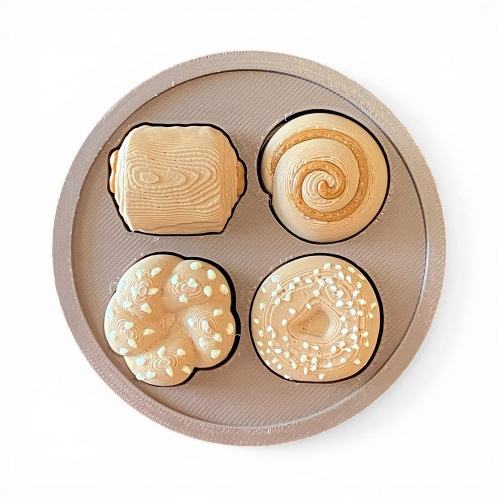 Sensory Rich Cookie Box Fidget Clicker Keychain | 3D Printed Sensory Toy | Dessert Gift
