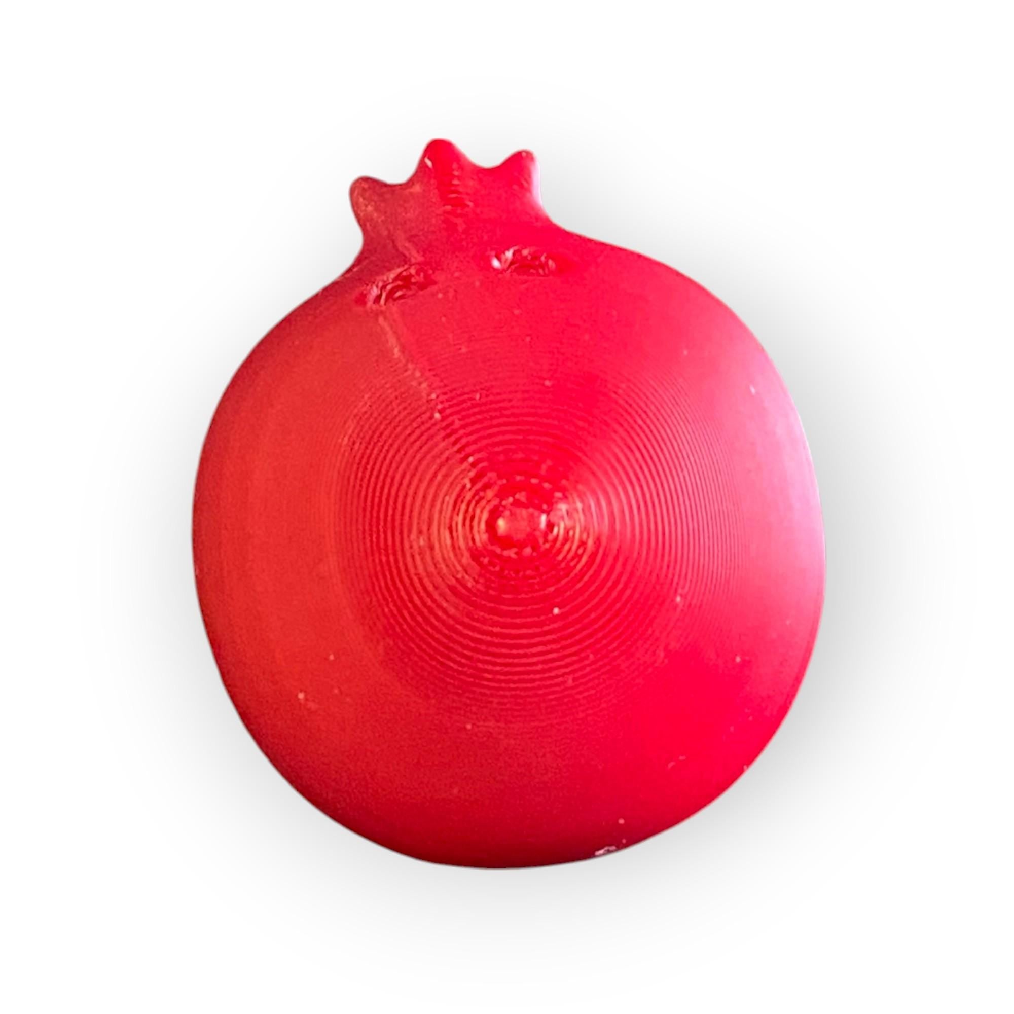 Sweet Pomegranate Fidget Clicker Keychain | Kawaii Fruit Sensory Toy | Gift