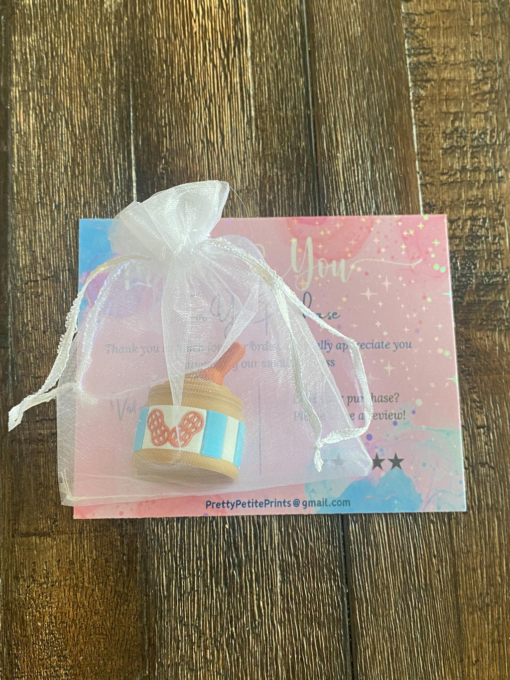 Peanut Butter Jar Fidget Clicker Keychain | Kawaii Sensory Toy | Foodie Gift