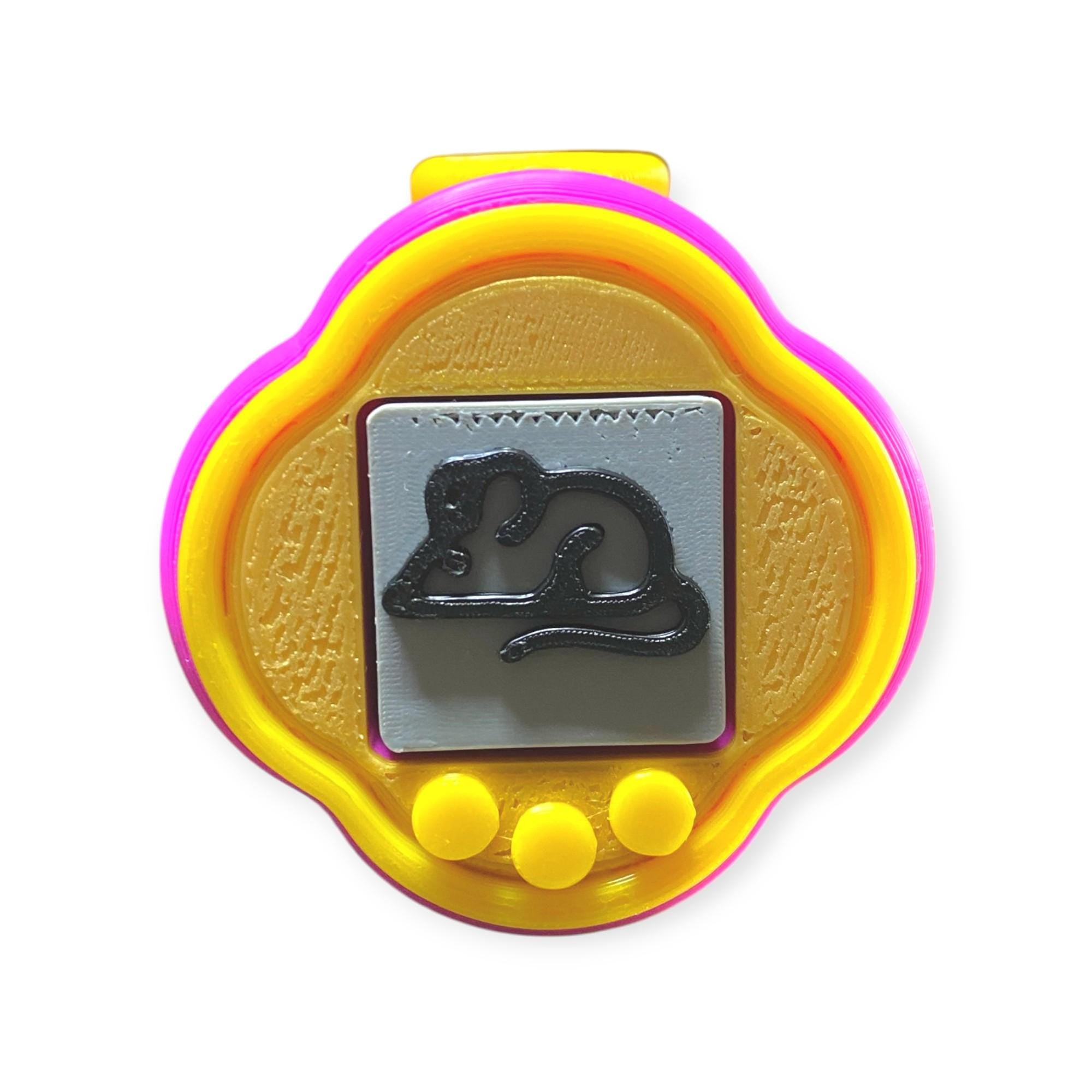 Custom Chinese Zodiac Fidget | Stress Relief | Zodiac Gift | Tamagotchi Pet
