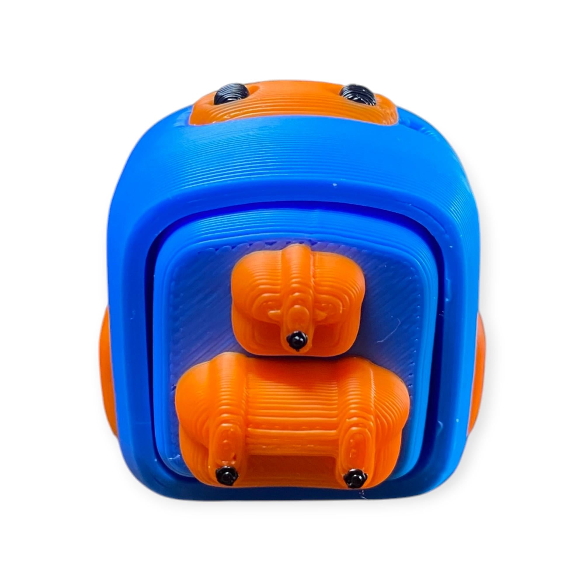 Custom Backpack Fidget Clicker Keychain | 3D Printed Sensory Toy | Student Gift